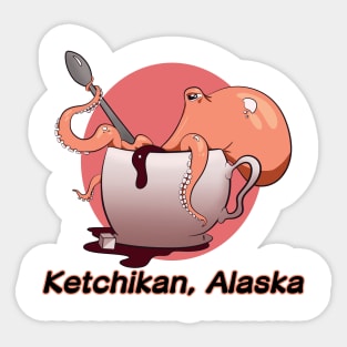 Ketchikan Octopus Sticker